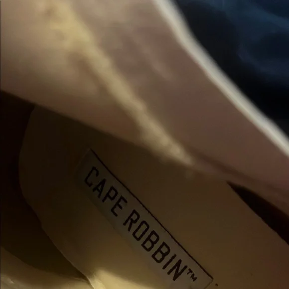 Red and Gold Stiletto Heeled Boots - Picture 9 of 9